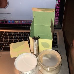 Clinique blended face powder and brush